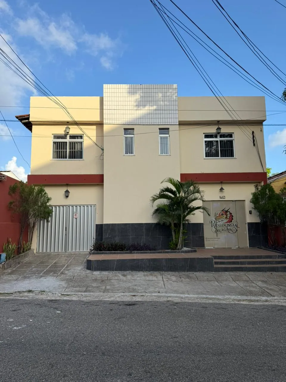 Fachada do Residencial Dragão na Rua Deputado João Lopes, Centro de Fortaleza