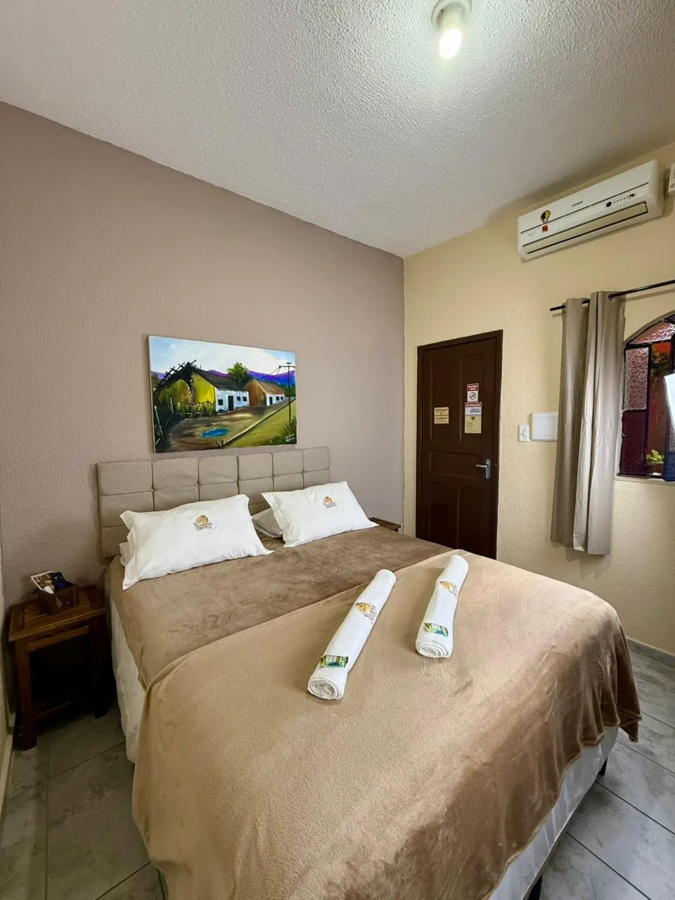 Quarto Casal King do Residencial Dragão, até 2 pessoas