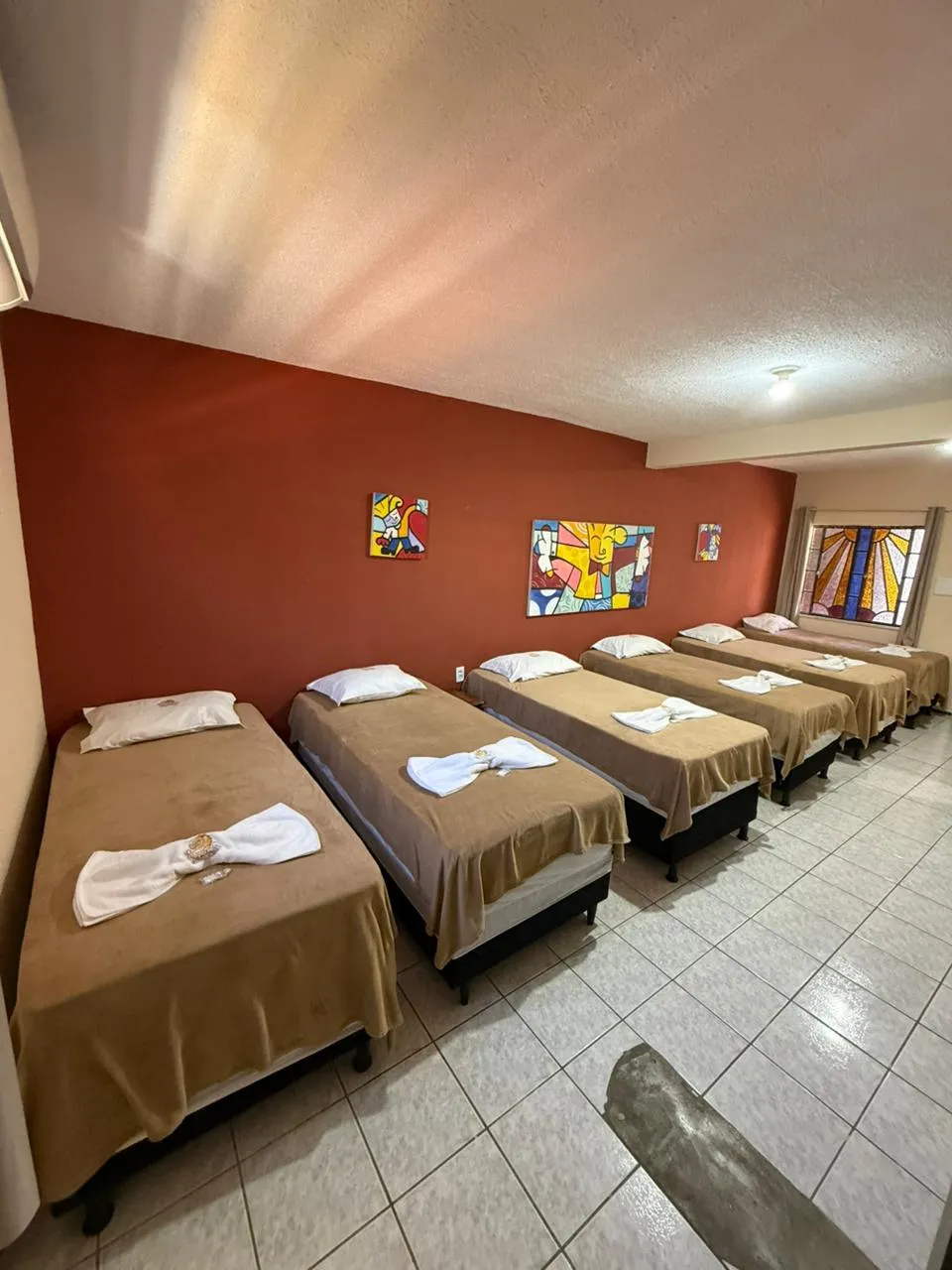 Quarto Sêxtuplo do Residencial Dragão, até 6 pessoas